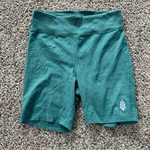 FP Movement by Free People Teal Bike Shorts